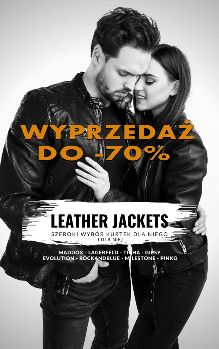 Męskie kurtki skórzane