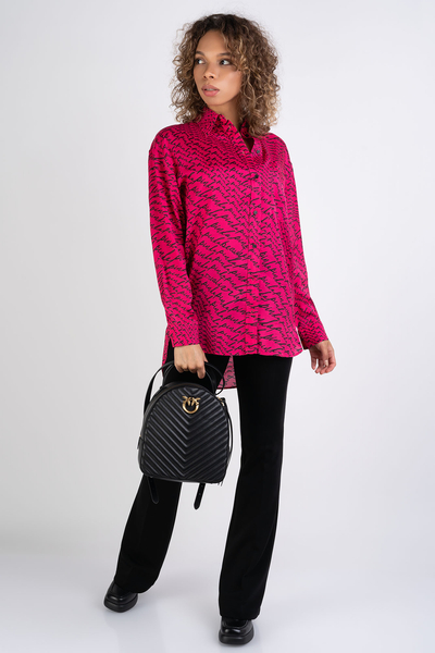 Spodnie PINKO czarne dzwony HULKA 100054A04I