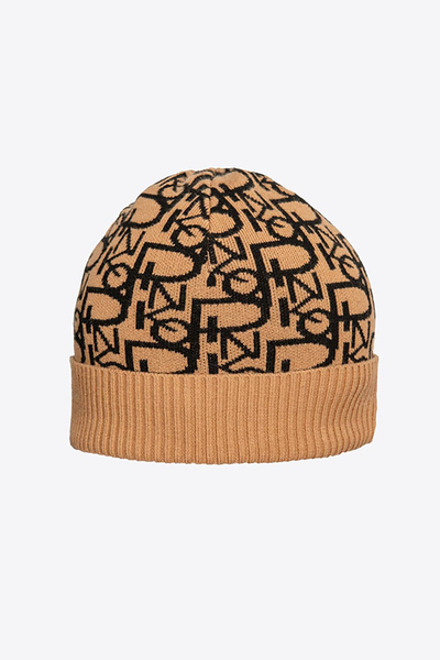 PINKO Czapka zimowa beżowa Frappato 1