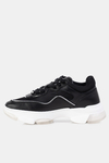FURLA Sneakersy WONDERFURLA LACE-UP Czarne