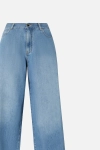 PINKO jeansy palazzo Lauryn Loose niebieskie