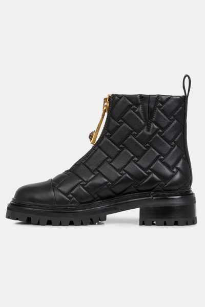 Kurt Geiger skórzane botki z zamkiem Kensington Zip Boot 3479700109