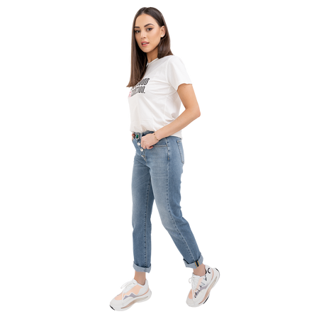 PINKO Jeansy skinny fit niebieskie GAIA 4