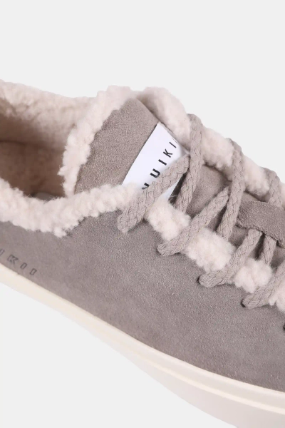 INUIKII sneakersy Shearling Low szare