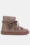 INUIKII Śniegowce Full Leather taupe brązowe