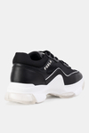 FURLA Sneakersy WONDERFURLA LACE-UP Czarne