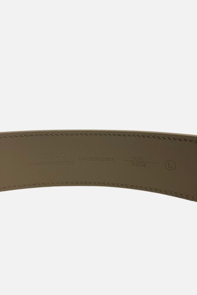 PINKO pasek skórzany Love Barry H4 Belt Vitello 
