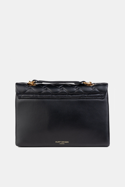 Torebka Kurt Geiger Leather Kensington X Bag czarna
