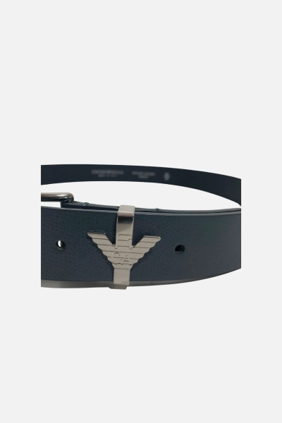 Emporio Armani pasek damski skórzany Y4S227 YAQ2E 80149 morski 