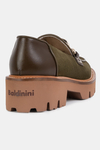 BALDININI Mokasyny D2D310CSVCCSCS Zielone