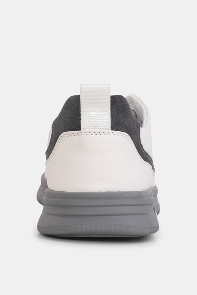 John Doubare sneakersy Białoszare  