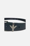 Emporio Armani pasek damski skórzany Y4S227 YAQ2E 80149 morski 