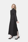 PINKO płaszcz wełniany Jacinta Cappotto czarny