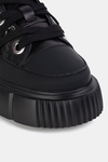 INUIKII Sneakersy LEATHER MATILDA LOW czarne