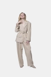 PINKO marynarka oversize Emozioni beżowa