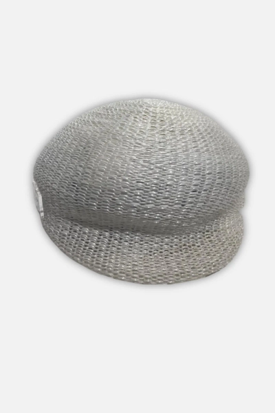 Emporio Armani kaszkiet damski Cappello Basco biały