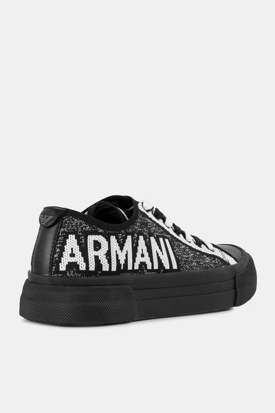 Emporio Armani Trampki X4X18 XN779 N814 czarne 