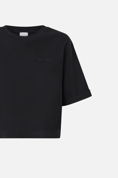 PINKO t-shirt Douala czarny