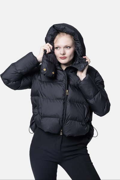 PINKO kurtka puchowa czarna Giza 101602A2P6Z99