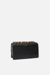 PINKO torebka z paskami Love One Mini Light Cl czarna