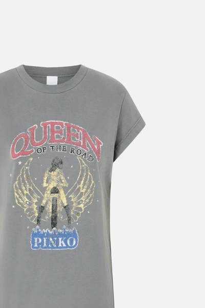 PINKO t-shirt Marrakech szary