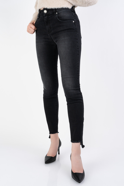 PINKO Jeansy czarne slim fit Sabrina 50 Skinny Pj768 