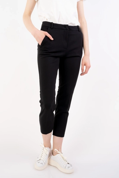 PINKO spodnie materiałowe Bello czarne