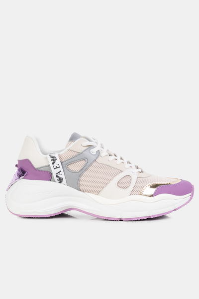 EMPORIO ARMANI Sneakersy X3X184 XN829 S785 fioletowe