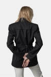 PINKO marynarka Fausta Giacca Flanela czarna