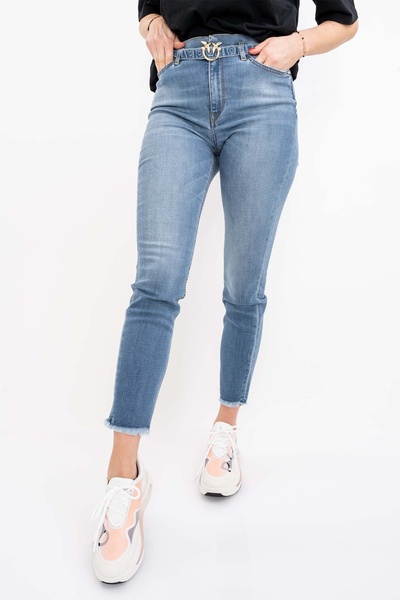 PINKO Jeansy niebieskie skinny fit SUSAN 12