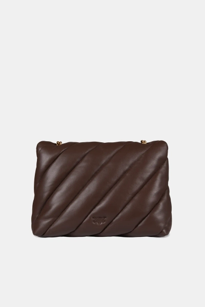 PINKO torebka Love Puff Big CL brązowa