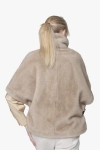 PINKO kamizelka Comodino Cape Coat beżowa