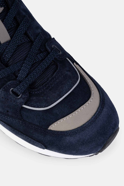 POLO Ralph Lauren Sneakersy TRACKSTR 200 LOW TOP LACE Niebieskie