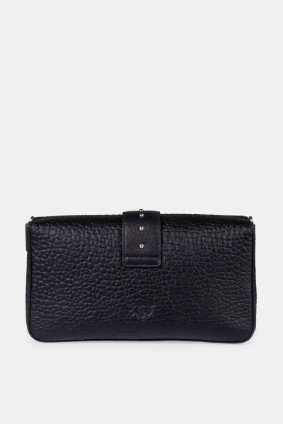 PINKO torebka damska Love One Classic Slouchy Fl czarna