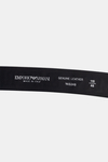 Pasek męski skórzany Emporio Armani Y4S240 YDY4G granatowy 80