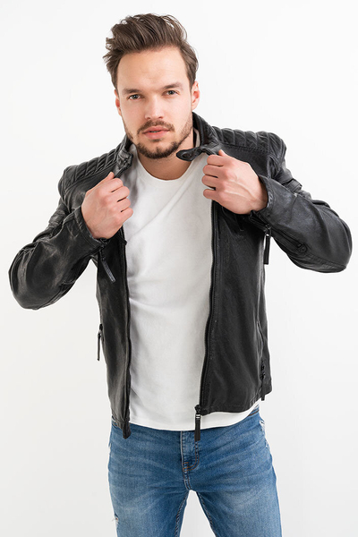 Gipsy kurtka męska skórzana Remmy