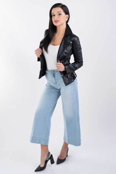 PINKO JEANSY flare fit niebieskie PEGGY 10