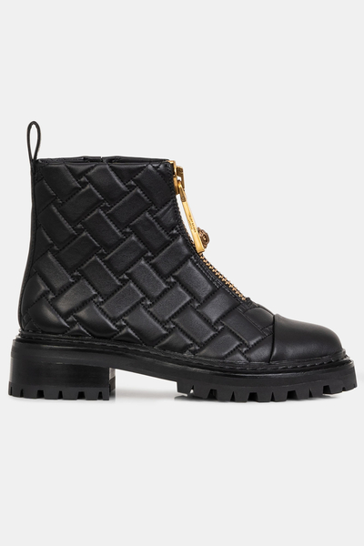 Kurt Geiger skórzane botki z zamkiem Kensington Zip Boot 3479700109