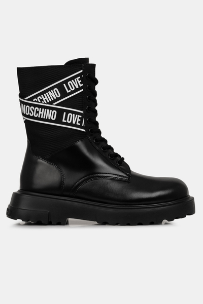 Love Moschino botki damskie St.TTod.Square40 czarne