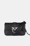 PINKO torebka Love One Slouch Zip Classic czarna