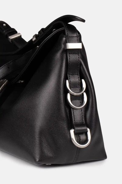 PINKO torebka baguette Saddle Classic 105049A1ZXZ99 czarna