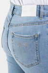 PINKO Jeansy niebieskie skinny fit Susan No Belt Skinny 