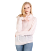PINKO sweter z golfem z wełną alpaki Castoro 