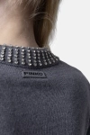 PINKO sweter o dopasowanym kroju Ventotene szary