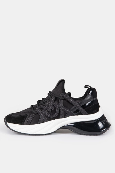 PINKO sneakersy damskie Ariel 01 SS0023T038 czarne 