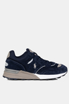 POLO Ralph Lauren Sneakersy TRACKSTR 200 LOW TOP LACE Niebieskie