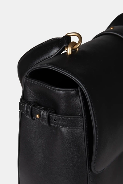 PINKO torebka na ramię Love One Extra Slouchy czarna