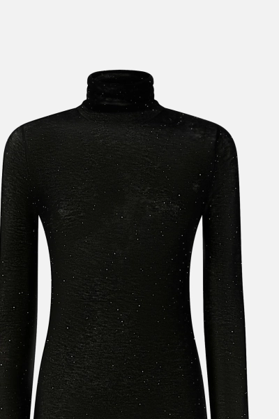 PINKO golf damski Moss Maglia czarny