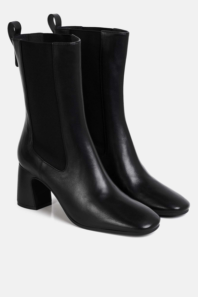 Damskie botki na obcasie X3N177 XF271 Emporio Armani