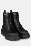 PINKO botki skórzana za kostkę MIA 25 czarne 